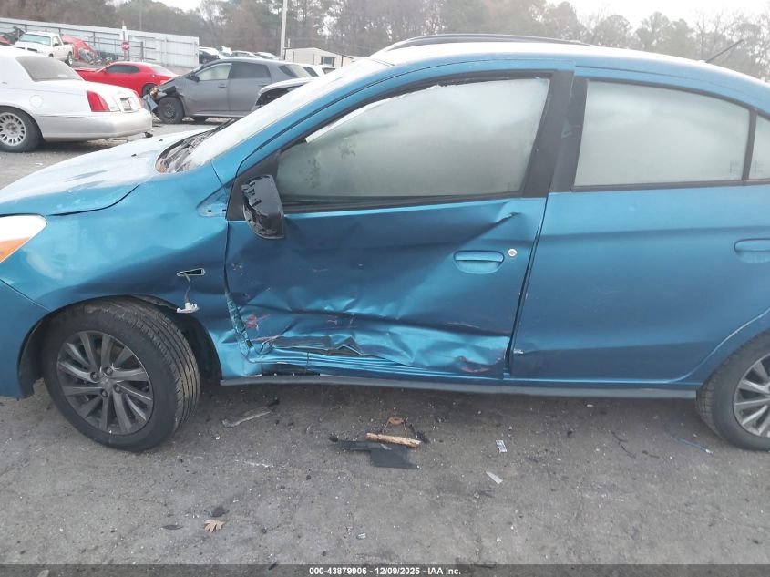 2019 Mitsubishi Mirage G4 Es VIN: ML32F3FJ6KHF02062 Lot: 43879906