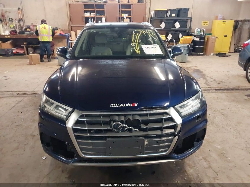 2018 Audi Q5 2.0T Premium/2.0T Tech Premium VIN: WA1BNAFY4J2016053 Lot: 43879912