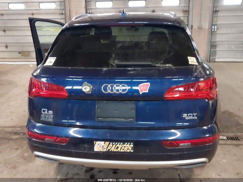 2018 Audi Q5 2.0T Premium/2.0T Tech Premium VIN: WA1BNAFY4J2016053 Lot: 43879912
