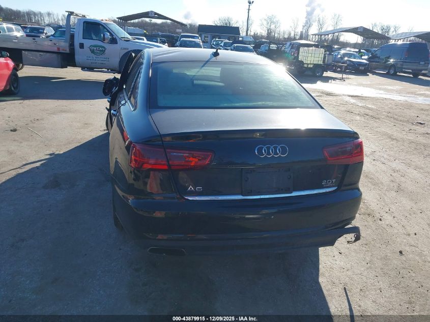 2016 Audi A6 2.0T Premium Plus VIN: WAUGFBFC2GN118927 Lot: 43879915