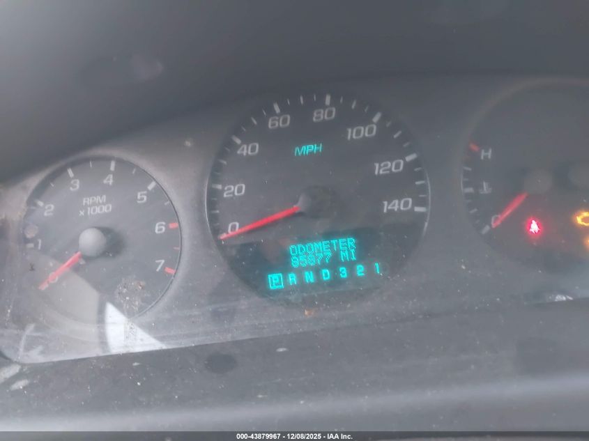 2008 Chevrolet Impala Police VIN: 2G1WS553981380629 Lot: 43879967