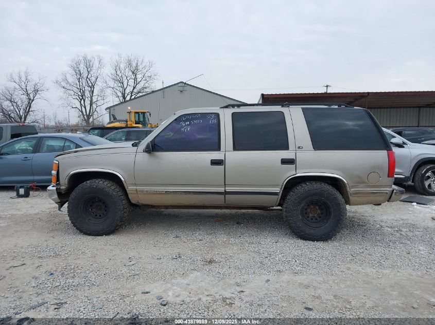 1999 Chevrolet Tahoe Ls VIN: 1GNEK13R3XJ439267 Lot: 43879989