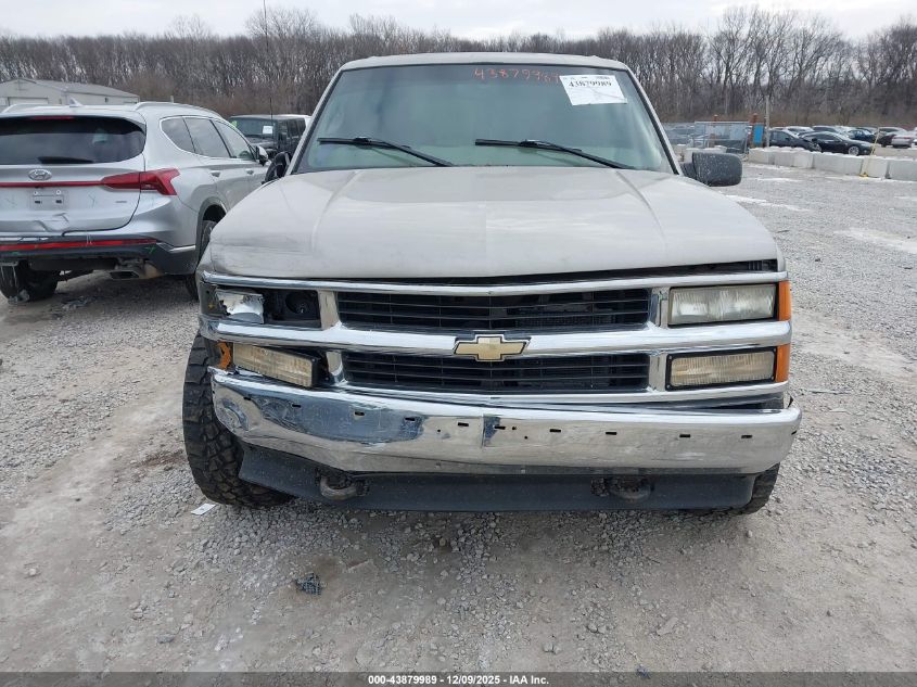 1999 Chevrolet Tahoe Ls VIN: 1GNEK13R3XJ439267 Lot: 43879989