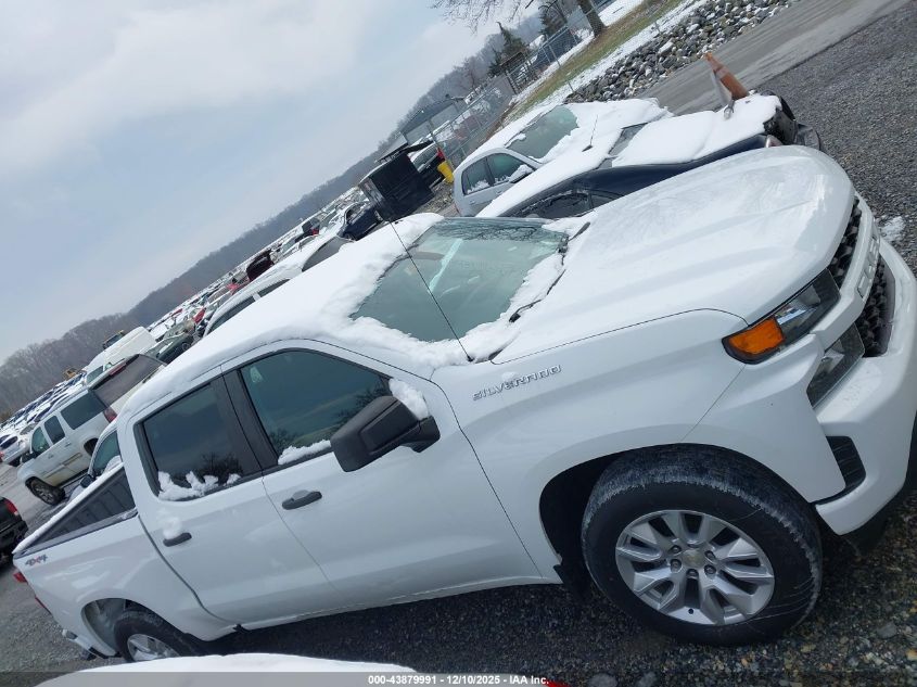 2020 Chevrolet Silverado 1500 4Wd Short Bed Custom VIN: 1GCUYBEF0LZ251409 Lot: 43879991