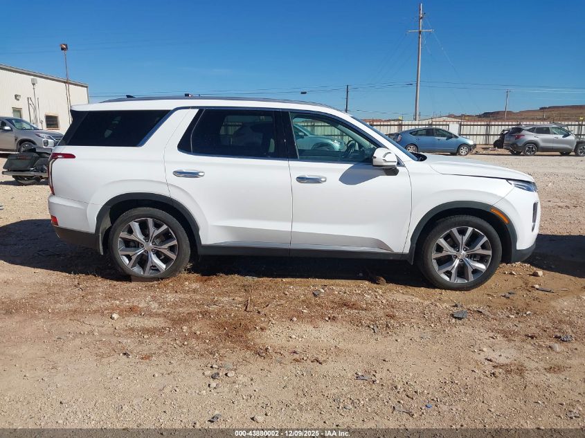 2021 Hyundai Palisade Sel VIN: KM8R44HE8MU281767 Lot: 43880002