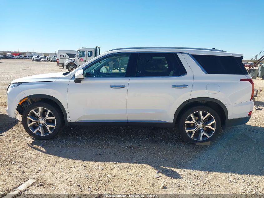 2021 Hyundai Palisade Sel VIN: KM8R44HE8MU281767 Lot: 43880002
