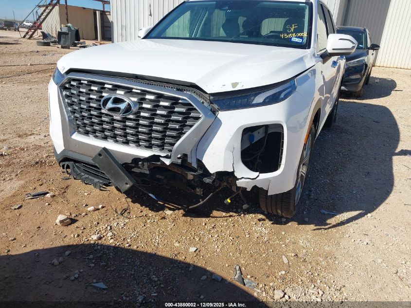2021 Hyundai Palisade Sel VIN: KM8R44HE8MU281767 Lot: 43880002