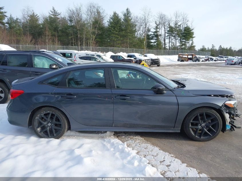 2022 Honda Civic Sport VIN: 2HGFE2F58NH579379 Lot: 43880004