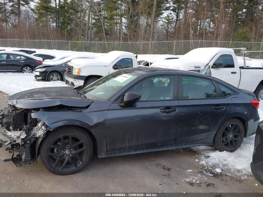 2022 Honda Civic Sport VIN: 2HGFE2F58NH579379 Lot: 43880004