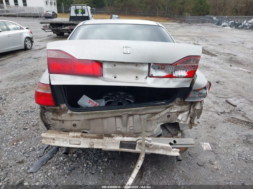 1999 Honda Accord Lx V6 VIN: 1HGCG1645XA009758 Lot: 43880010