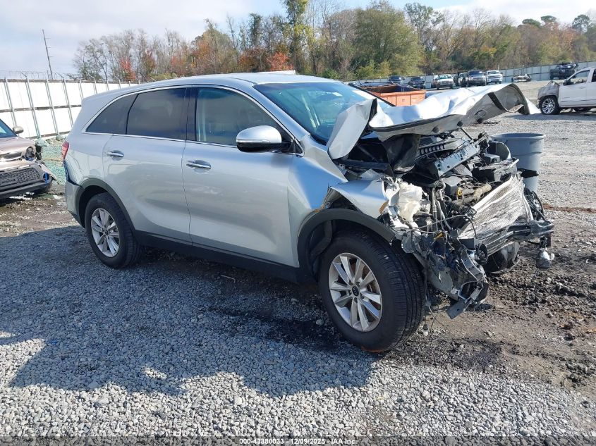 2020 Kia Sorento 3.3L Lx VIN: 5XYPG4A53LG615359 Lot: 43880033