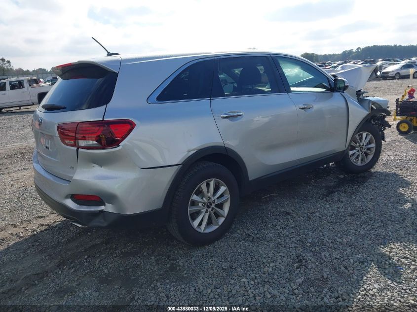 2020 Kia Sorento 3.3L Lx VIN: 5XYPG4A53LG615359 Lot: 43880033