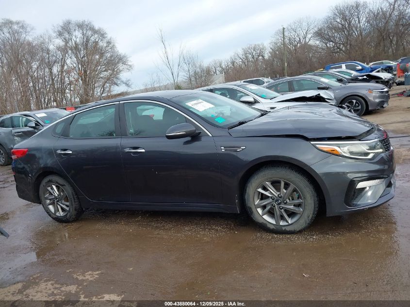2019 Kia Optima Lx VIN: 5XXGT4L33KG287709 Lot: 43880064