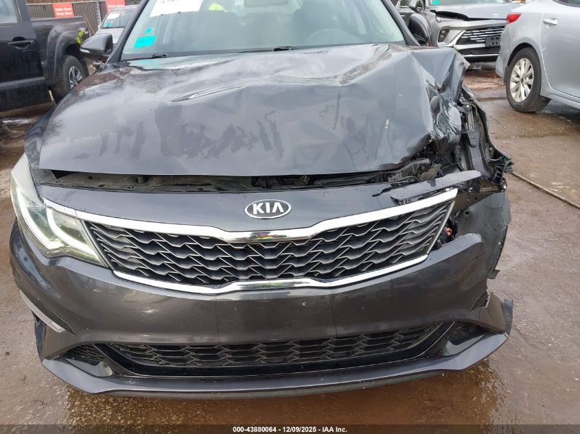 2019 Kia Optima Lx VIN: 5XXGT4L33KG287709 Lot: 43880064