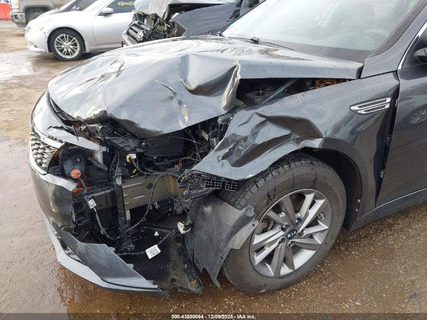 2019 Kia Optima Lx VIN: 5XXGT4L33KG287709 Lot: 43880064