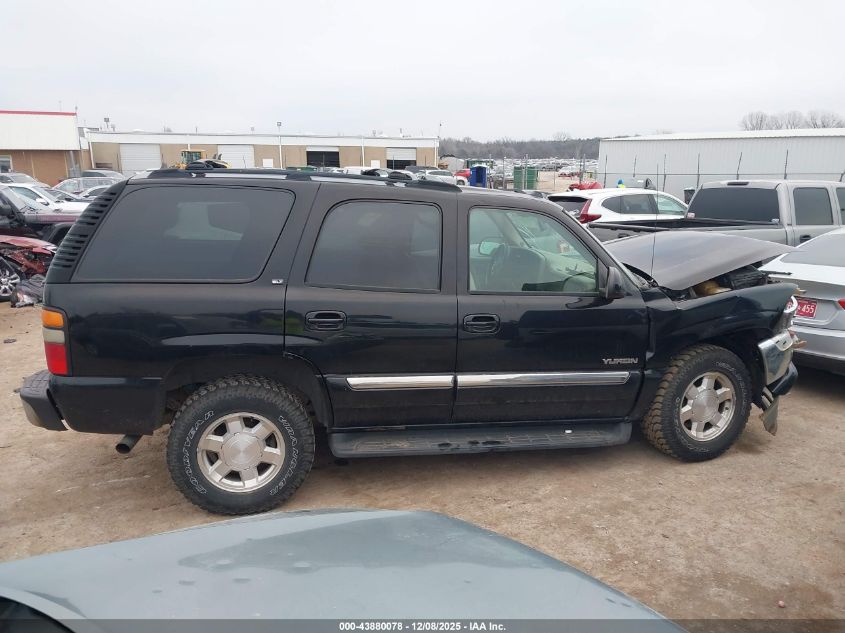 2005 GMC Yukon Slt VIN: 1GKEK13T95R121628 Lot: 43880078