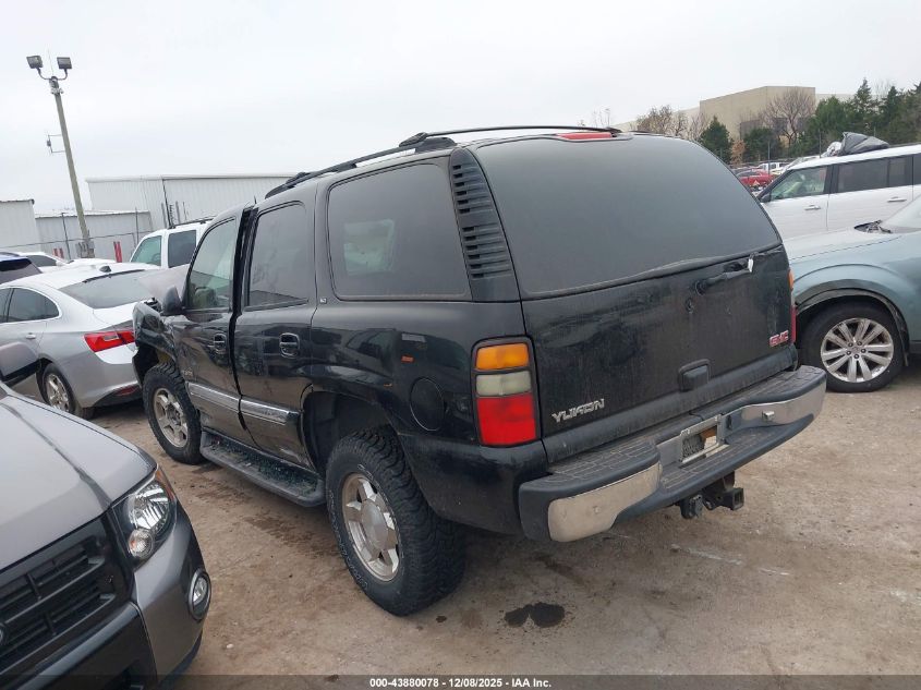 2005 GMC Yukon Slt VIN: 1GKEK13T95R121628 Lot: 43880078