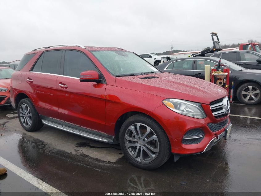 2016 Mercedes-Benz Gle 350 VIN: 4JGDA5JB6GA666081 Lot: 43880083