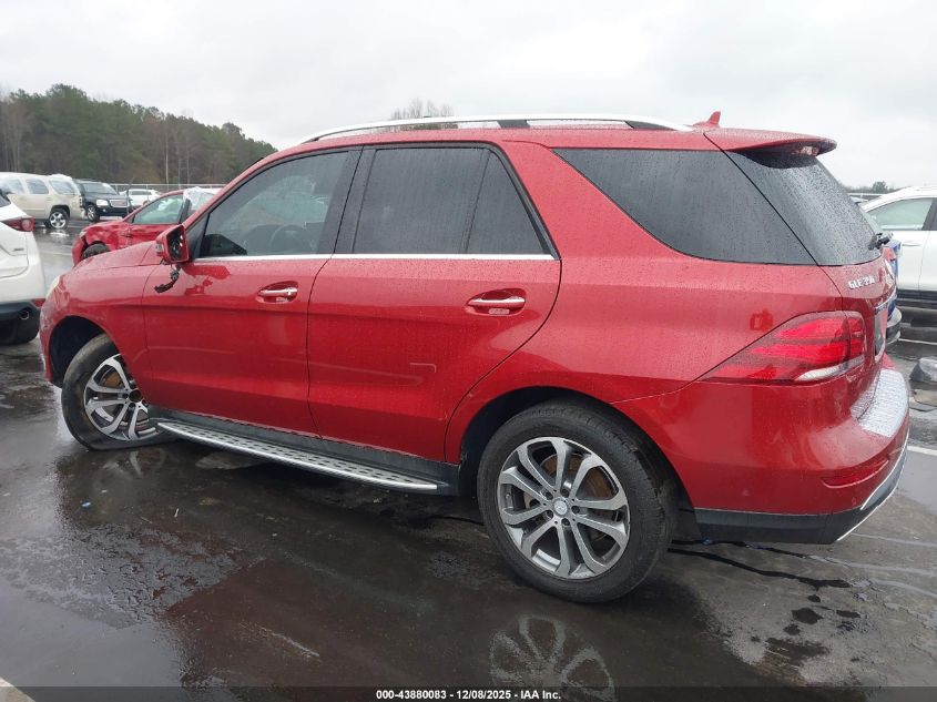 2016 Mercedes-Benz Gle 350 VIN: 4JGDA5JB6GA666081 Lot: 43880083