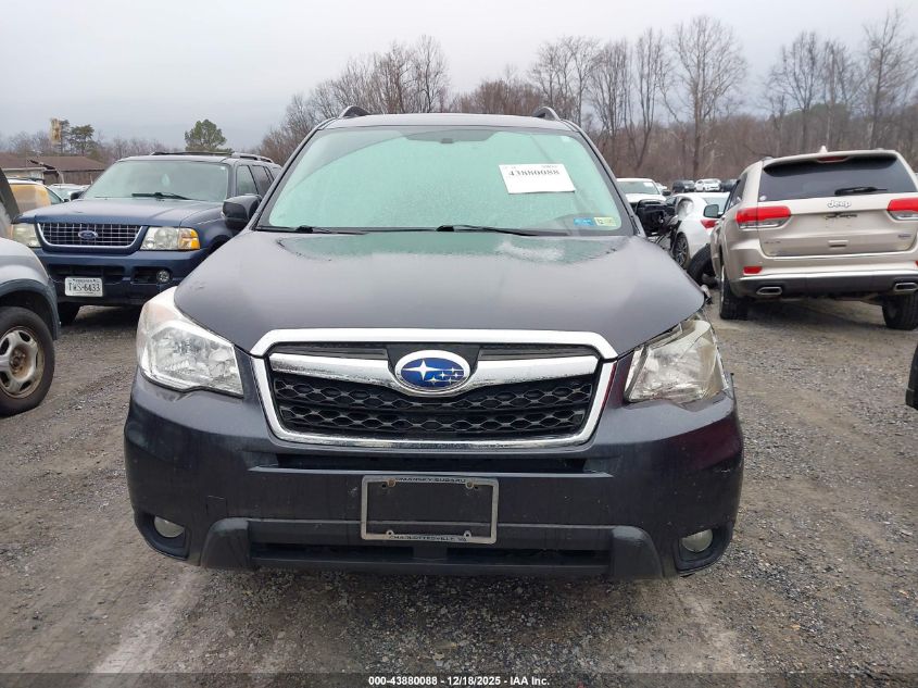 2014 Subaru Forester 2.5I Touring VIN: JF2SJAMC2EH530593 Lot: 43880088