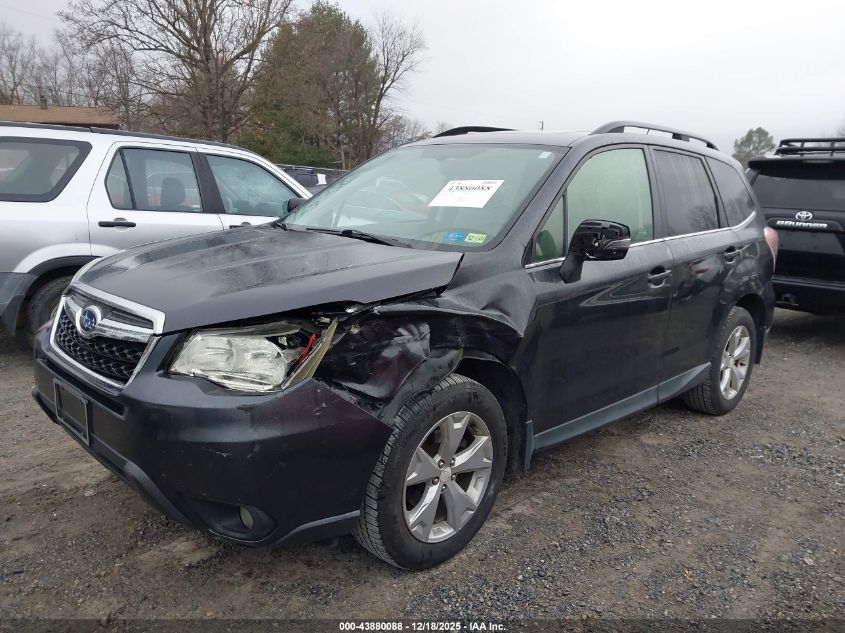 2014 Subaru Forester 2.5I Touring VIN: JF2SJAMC2EH530593 Lot: 43880088