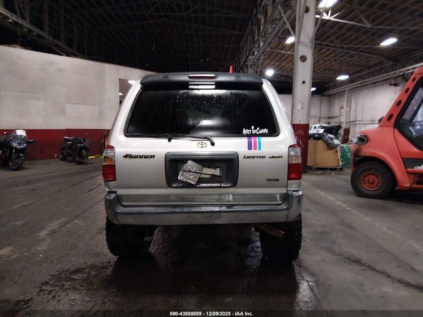 1999 Toyota 4Runner Limited V6 VIN: JT3HN87R5X9025400 Lot: 43880089