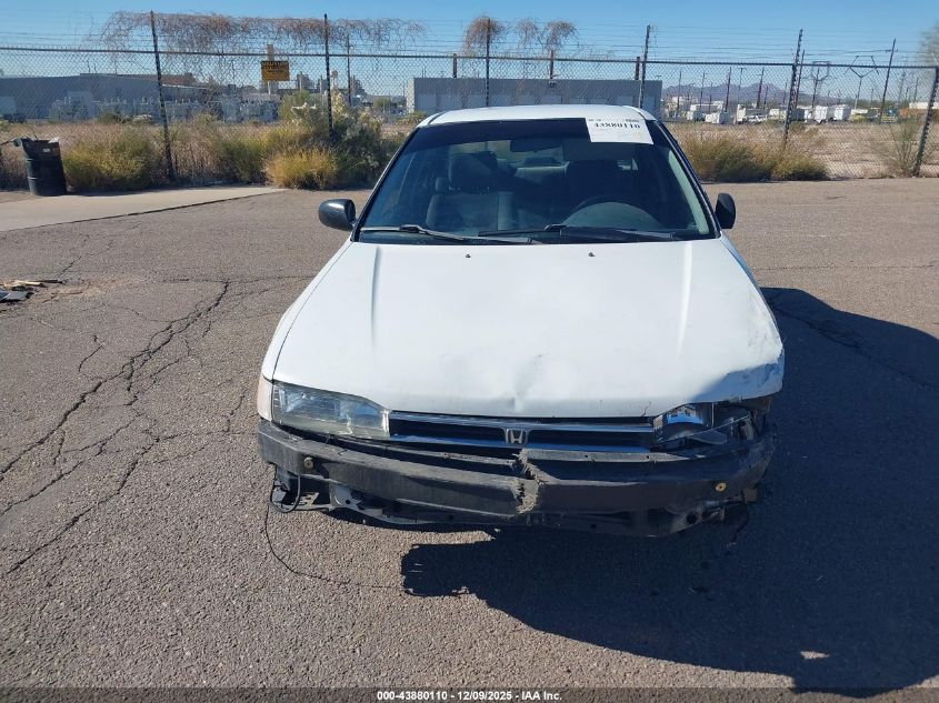 1992 Honda Accord Dx/Lx VIN: JHMCB7641NC054700 Lot: 43880110
