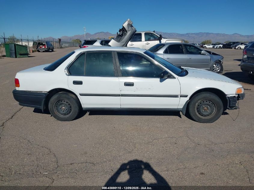 1992 Honda Accord Dx/Lx VIN: JHMCB7641NC054700 Lot: 43880110