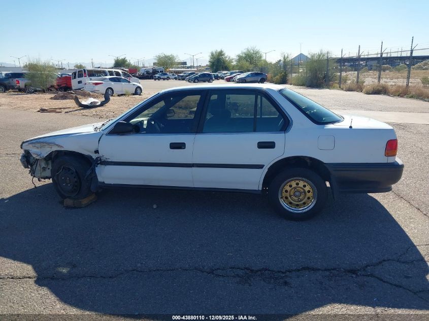 1992 Honda Accord Dx/Lx VIN: JHMCB7641NC054700 Lot: 43880110
