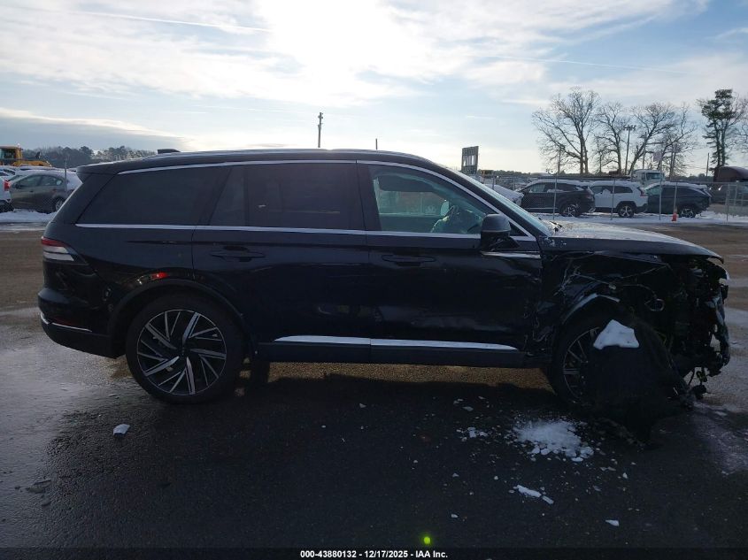 2025 Lincoln Aviator Reserve VIN: 5LM5J7XC0SGL29909 Lot: 43880132