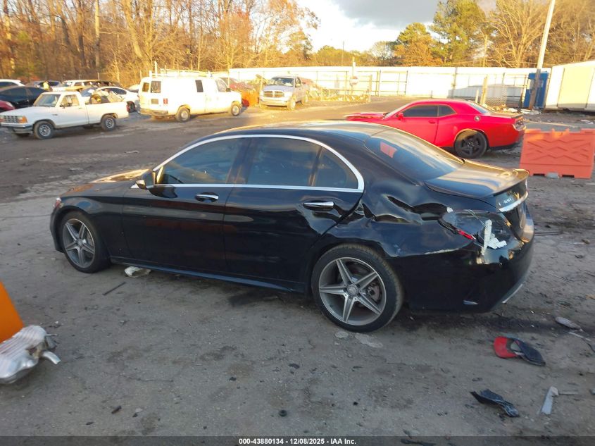 2015 Mercedes-Benz C 300 Sport VIN: 55SWF4JB6FU089582 Lot: 43880134