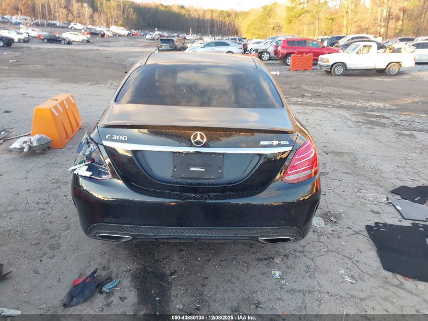 2015 Mercedes-Benz C 300 Sport VIN: 55SWF4JB6FU089582 Lot: 43880134