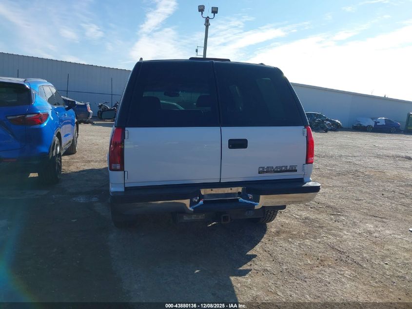 1999 Chevrolet Tahoe Ls VIN: 1GNEK13R8XJ325832 Lot: 43880136