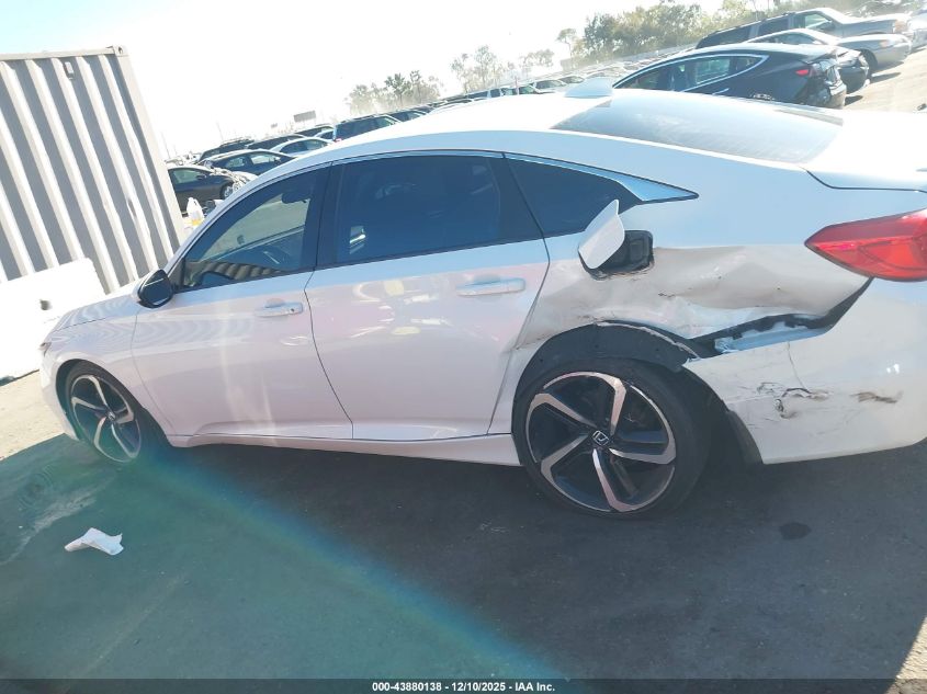 2018 Honda Accord Sport VIN: 1HGCV1F37JA188440 Lot: 43880138