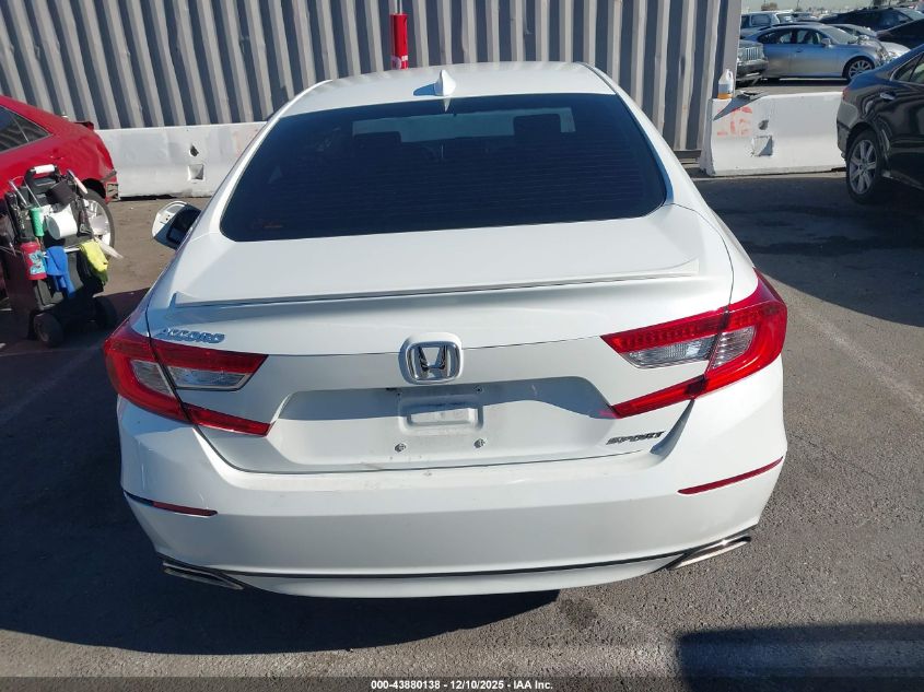 2018 Honda Accord Sport VIN: 1HGCV1F37JA188440 Lot: 43880138