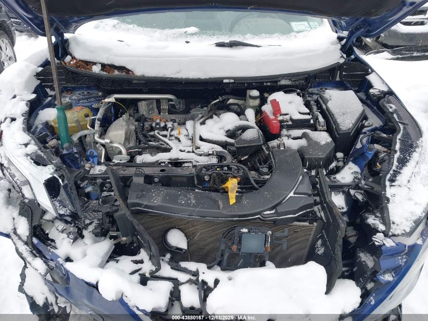 2021 Nissan Rogue Sv Intelligent Awd VIN: JN8AT3BB5MW225470 Lot: 43880167