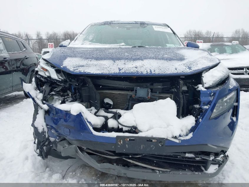 2021 Nissan Rogue Sv Intelligent Awd VIN: JN8AT3BB5MW225470 Lot: 43880167