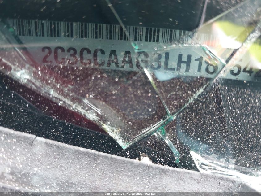 2020 Chrysler 300 Touring VIN: 2C3CCAAG3LH181542 Lot: 43880175