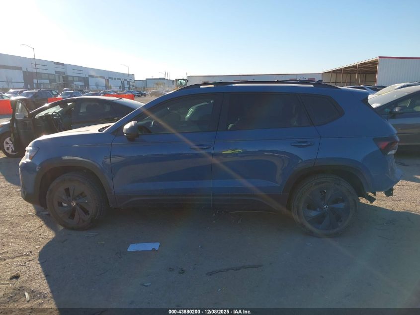 2025 Volkswagen Taos 1.5T S VIN: 3VV5C7B2XSM051818 Lot: 43880200