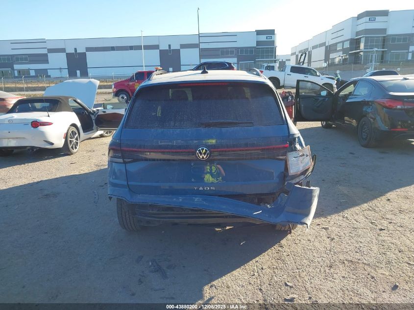 2025 Volkswagen Taos 1.5T S VIN: 3VV5C7B2XSM051818 Lot: 43880200