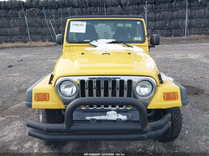 2004 Jeep Wrangler Se VIN: 1J4FA29124P756757 Lot: 43880205