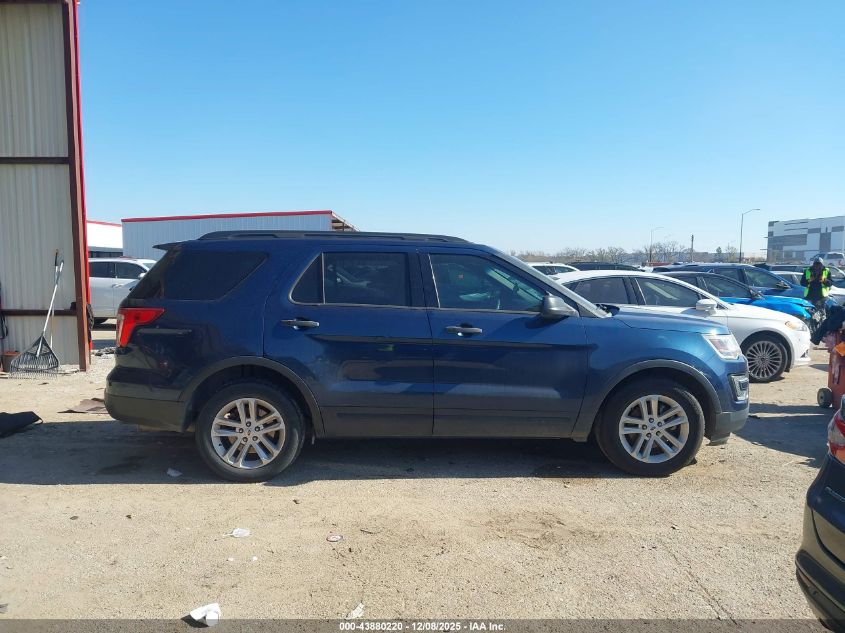 2017 Ford Explorer VIN: 1FM5K7B84HGB62868 Lot: 43880220