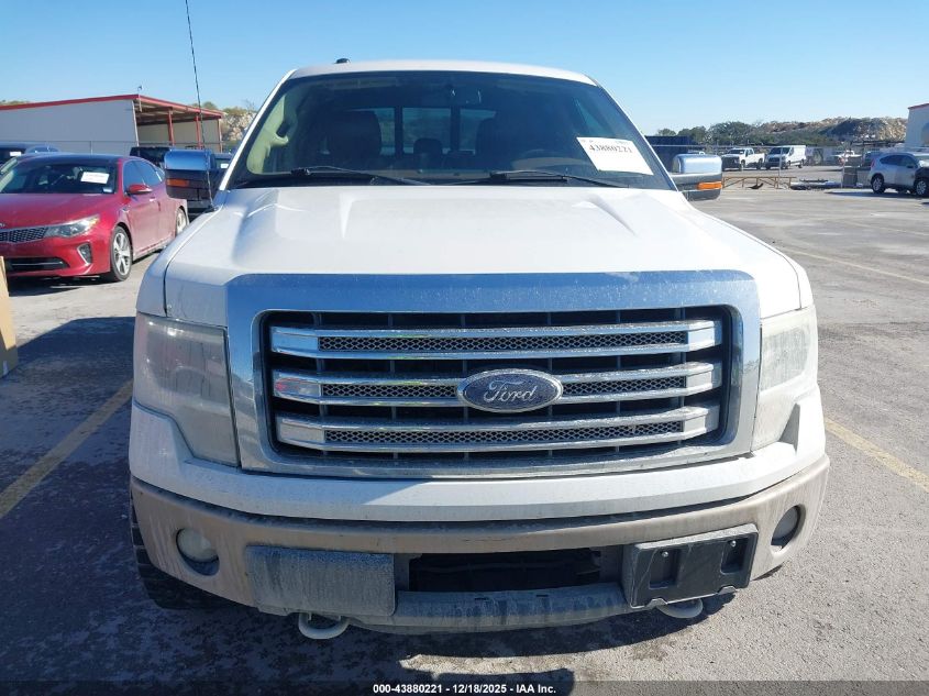 2013 Ford F-150 King Ranch VIN: 1FTFW1ET0DKF93886 Lot: 43880221