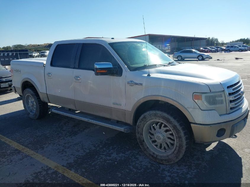 2013 Ford F-150 King Ranch VIN: 1FTFW1ET0DKF93886 Lot: 43880221