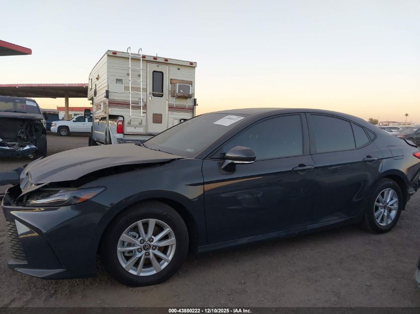 2025 Toyota Camry Le VIN: 4T1DAACK4SU140528 Lot: 43880222