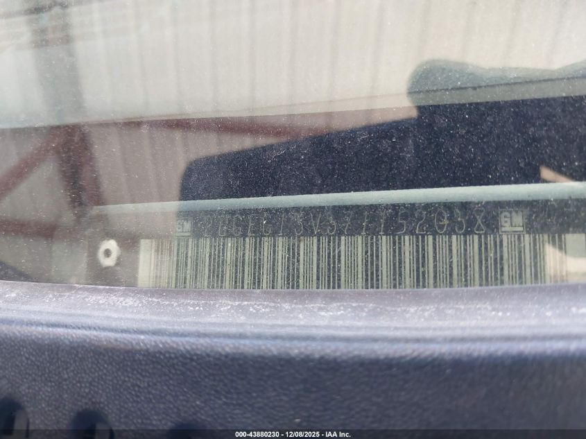 2007 Chevrolet Silverado 1500 Classic Ls VIN: 2GCEC13V371152038 Lot: 43880230