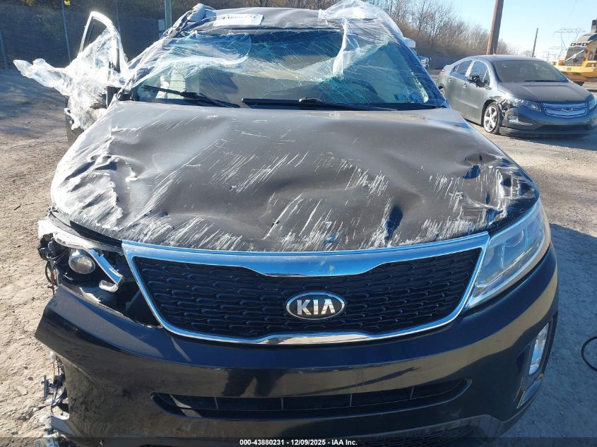 2015 Kia Sorento Ex V6 VIN: 5XYKU4A76FG599117 Lot: 43880231