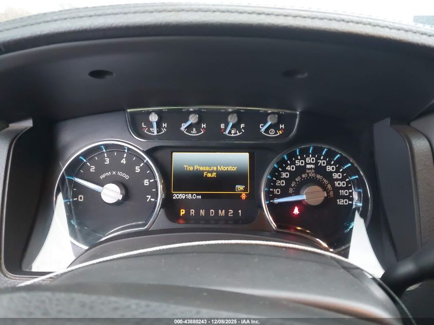 2012 Ford F-150 Lariat VIN: 1FTFW1CT0CFC22124 Lot: 43880243