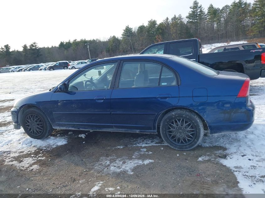 2001 Honda Civic Ex VIN: 1HGES26741L021287 Lot: 43880286