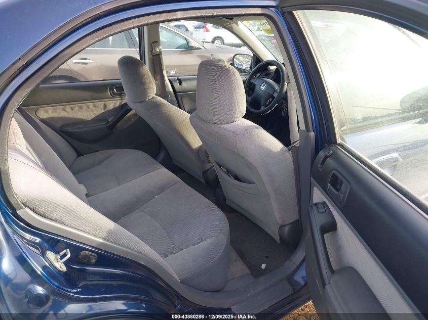 2001 Honda Civic Ex VIN: 1HGES26741L021287 Lot: 43880286